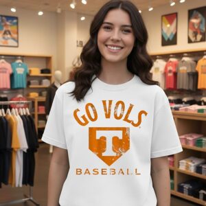 Tennessee Baseball The Vols Home Plate Logo ’26 T-Shirt