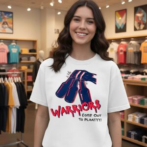 Warriors Patriots Come Out To Play T-Shirt