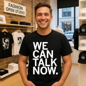 We Can Talk Now Iowa Black Brown Caucus T-Shirt