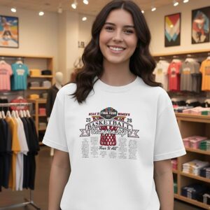 2026 NCAA Di Women’s Basketball First Four Championship Four It All T-Shirt