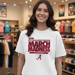 Alabama Crimson Tide 2026 NCAA Di Women’s Basketball Championship March Madness T-Shirt