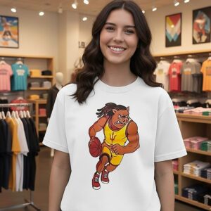 Anthony ‘pig’ Johnson Sun Devil Basketball Pig Mascot T-Shirt