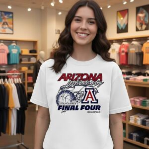 Arizona Wildcats 2026 NCAA Final Four T-Shirt