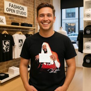 Bam Adebayo 83 Miami Heat Signature T-Shirt