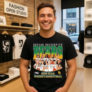 Baylor Women’s Basketball NCAA March Madness 2026 Team Collage T-Shirt