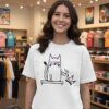 Cat No Kings In America Political Cat T-Shirt