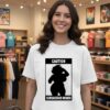 Caution Curvaceous Women 2026 T-Shirt