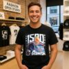 Chris Burke 1500 Games Cincinnati Cyclones T-Shirt