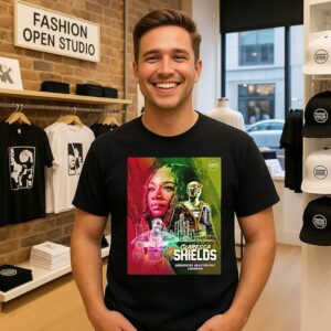 Claressa Shields Gwoat Undisputed Heavyweight Champion Poter T-Shirt