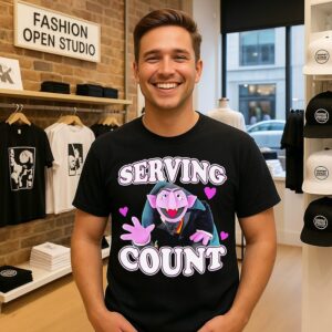 Count Von Count Serving Count T-Shirt