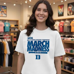 Duke Blue Devils 2026 NCAA Di Women’s Basketball Championship March Madness T-Shirt