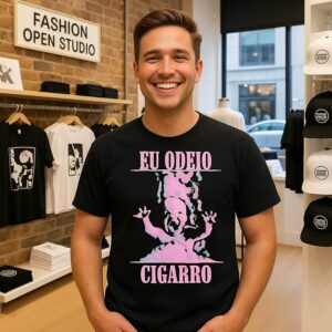 EU Odeio Cigarro Cigarettes T-Shirt