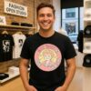 Eat Dirt Golden Girls Die Trash Logo T-Shirt