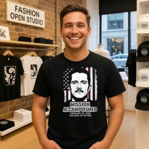 El Mencho Justice Served Mission Accomplished T-Shirt