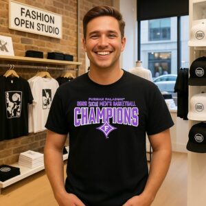Furman Men’s Basketball 2026 Socon Tournament Champions Logo T-Shirt
