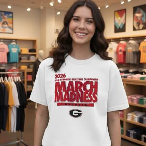 Georgia Bulldogs 2026 NCAA Di Women’s Basketball Championship March Madness T-Shirt