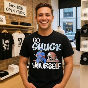 Go Shuck Yourself USA NHL T-Shirt