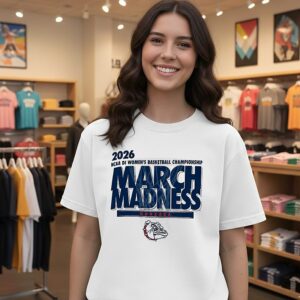 Gonzaga Bulldogs 2026 NCAA Di Women’s Basketball Championship March Madness T-Shirt
