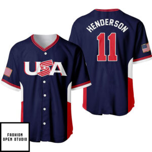 Gunnar Henderson USA 2026 Baseball Jersey