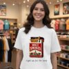 Holy Smokes Light Up For The Lord Cigarette Pack Christian T-Shirt