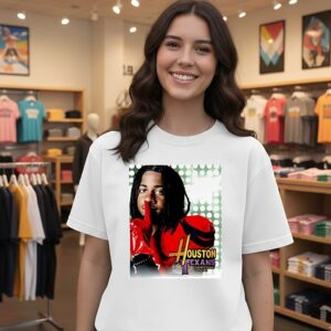 Houston Texans Stefon Diggs Hannah Montana 20th Anniversary T-Shirt