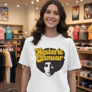 Hysteric Glamour Afro Hair T-Shirt