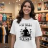 I Just Want To Play Drums And Ignore All Off My Oldman Problems Retirement T-Shirt