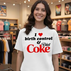 I Love Birth Control And Diet Coke T-Shirt