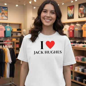 I Love Jack Hughes Y2k T-Shirt
