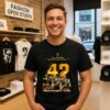 Iowa Hawkeyes NCAA Basketball Second Most Wins Over Big Ten Teams Over Past Three Seasons T-Shirt