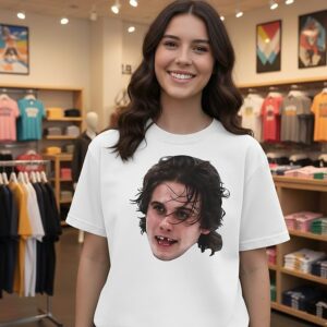 Jack Hughes Missing Teeth Throwback T-Shirt