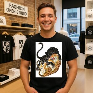 Jungle Fury Black Panther Vs Leopard T-Shirt
