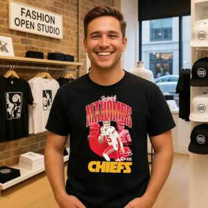 Kansas City Chiefs Patrick Mahomes Triple Pic T-Shirt