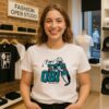 Malik Willis Miami Dolphins Qb1 Signature T-Shirt