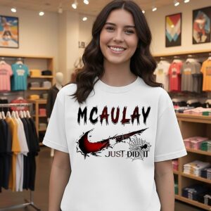 Mcaulay Just Do It Spider Logo T-Shirt