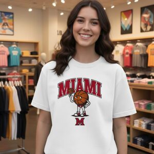 Miami Oh Basketball Swimsuit Basketball 2026 T-Shirt