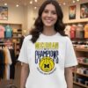 Michigan Wolverines 2025-2026 Big Ten Regular Season Champions T-Shirt