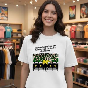 Michigan Wolverines Dusty May No Way I’m Ducking T-Shirt