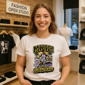 Mikaylah Williams Lsu Tigers 12 Island Mk12 Graphic T-Shirt