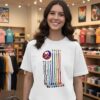 New York Islanders Colorful Hockey T-Shirt