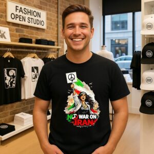 No War On Iran Womens Protest T-Shirt
