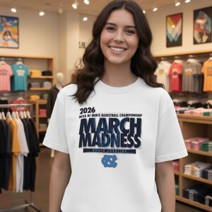 North Carolina Basketball 2026 NCAA Di Men’s Basketball Championship March Madness T-Shirt