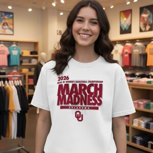 Oklahoma Basketball 2026 NCAA Di Women’s Basketball Championship March Madness T-Shirt