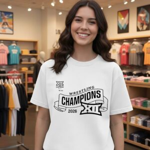 Oklahoma State Cowboys Wrestling 2026 Champions T-Shirt