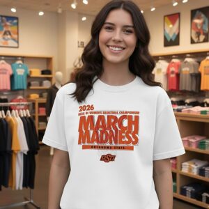 Oklahoma State NCAA Di Women’s Basketball Championship March Madness 2026 T-Shirt
