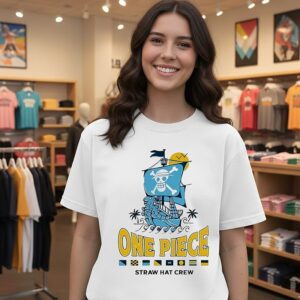 One Piece Live Action Season 2 Straw Hat Crew Flag T-Shirt