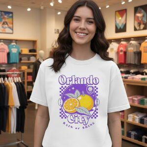 Orlando City Rain Or Shine Graphic T-Shirt