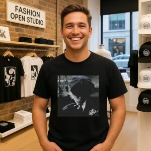 Peaky Blinders Tommy Shelby Signature T-Shirt