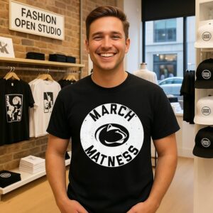 Penn State Wrestling March Matness 2026 Logo T-Shirt