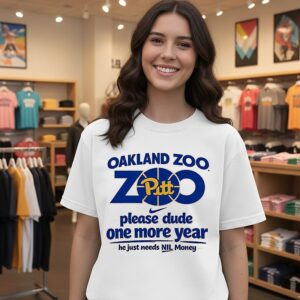 Pittsburgh Panthers Oakland Zoo Please Dude One More Year T-Shirt